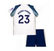 Tottenham Hotspur Pedro Porro #23 Koszulka Podstawowa dzieci 2025-26 Krótki Rękaw (+ krótkie spodenki)